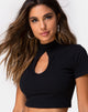 Immagine di Jiso Crop Top nero