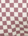 Maglia Check Lilla Crema