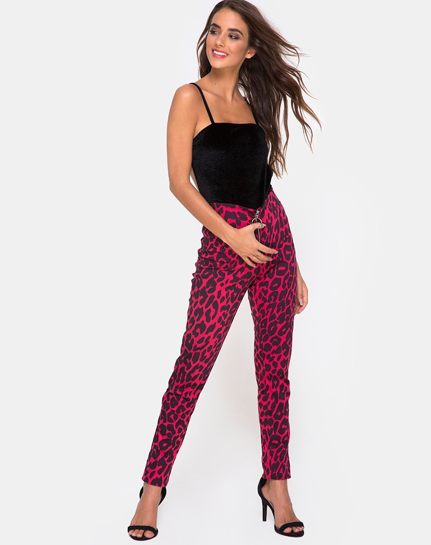 Immagine di Jolim Pantalone oversize rosso giaguaro