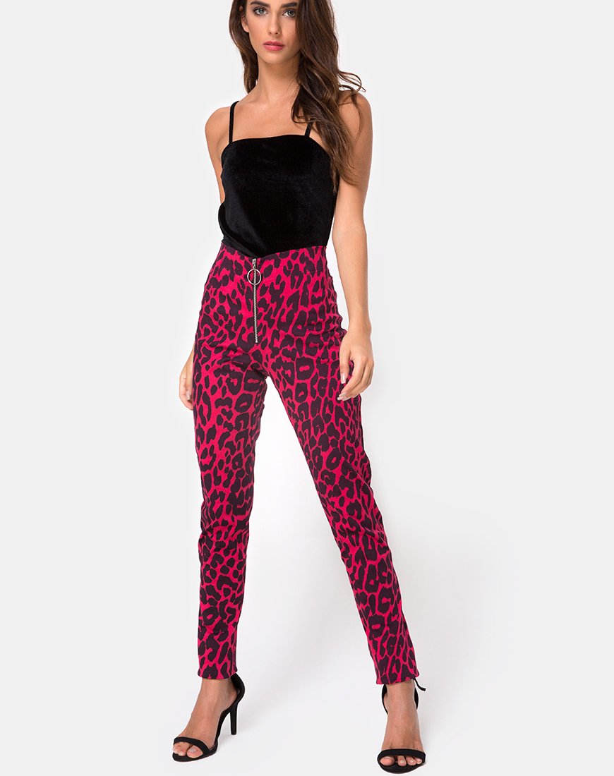 Immagine di Jolim Pantalone oversize rosso giaguaro