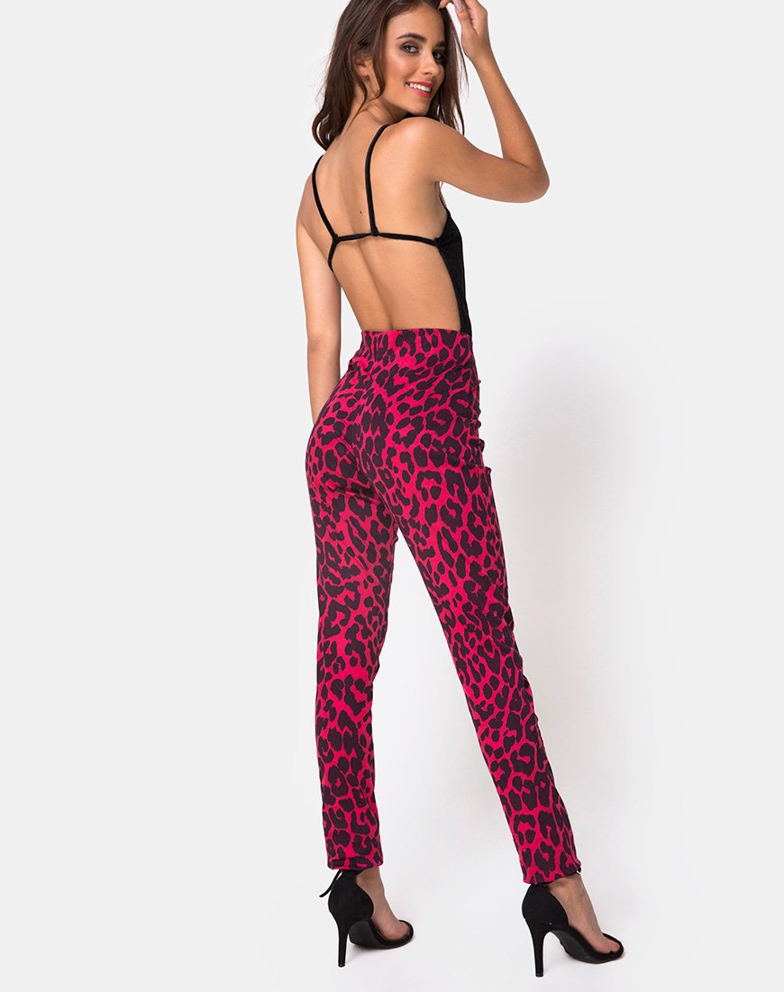 Immagine di Jolim Pantalone oversize rosso giaguaro