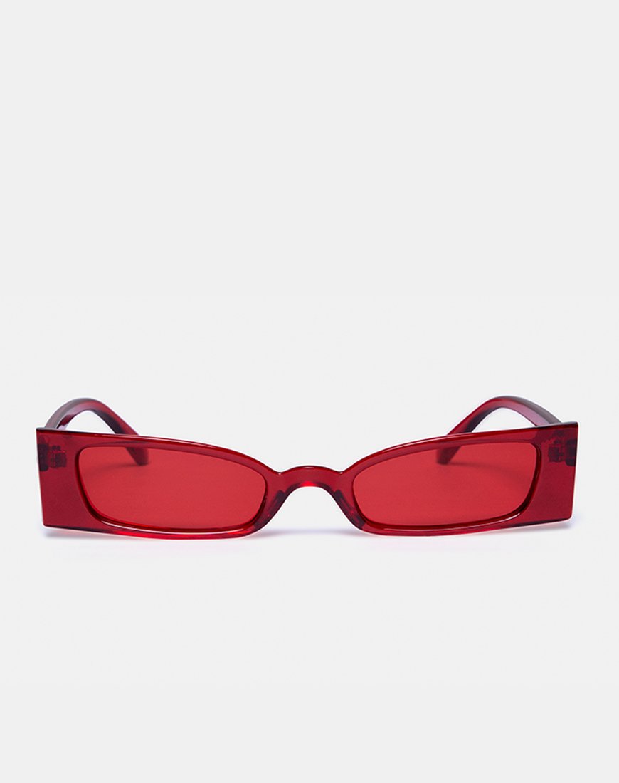 Occhiali da sole Joslin in rosso