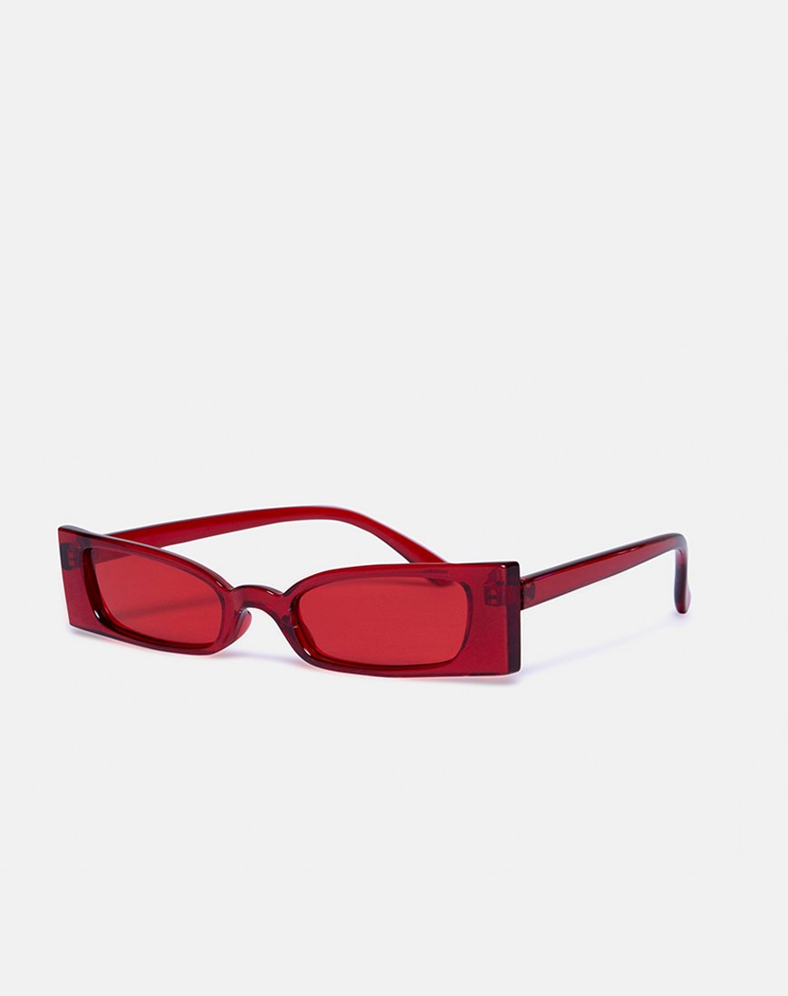 Occhiali da sole Joslin in rosso