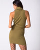 Immagine di Jourdana Bodycon Dress in Jumbo Rib Olive