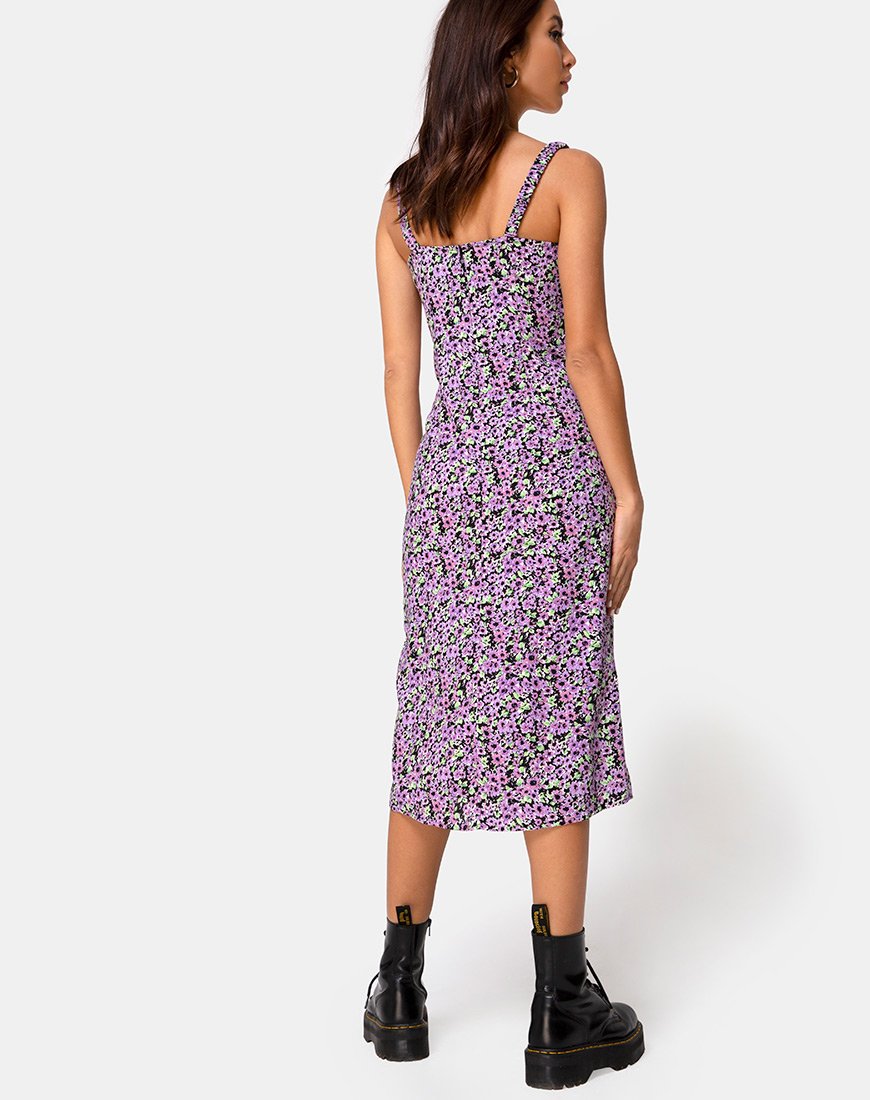 Immagine di Jova Midi Dress in Lilac Blossom