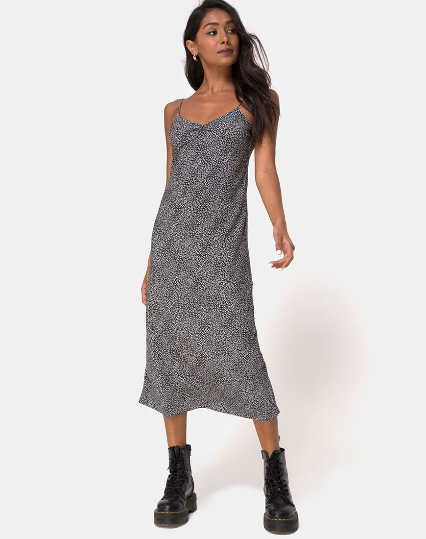 Immagine di Julia Dress in Ditsy Leopard Grey