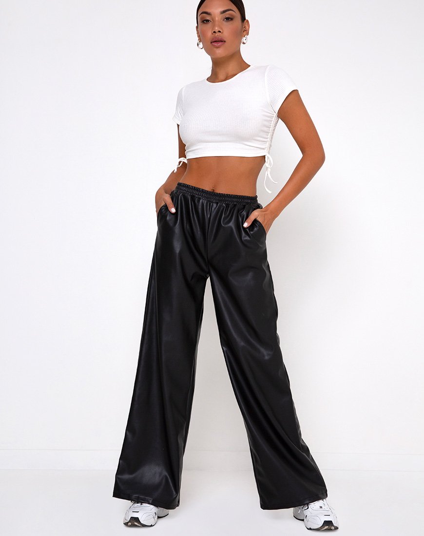 Julio Jogger in PU nero