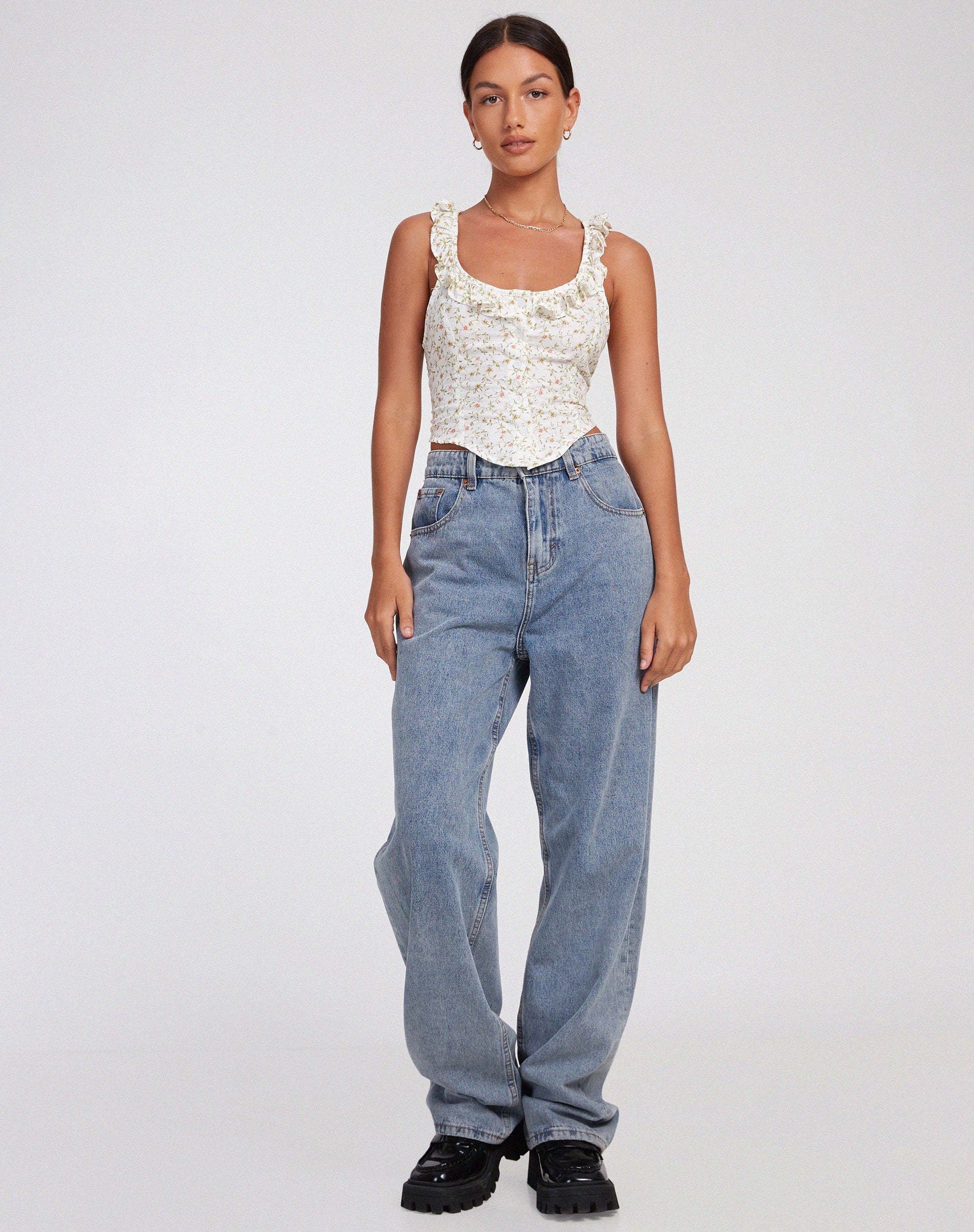 immagine di Julka Cami Top in Pretty Petal Ivory