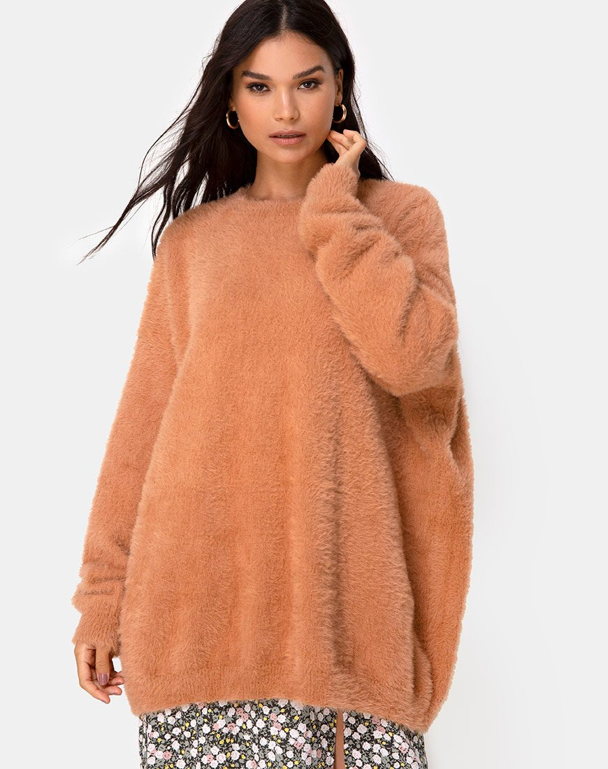 Immagine del maglione Edgen in maglia Tan