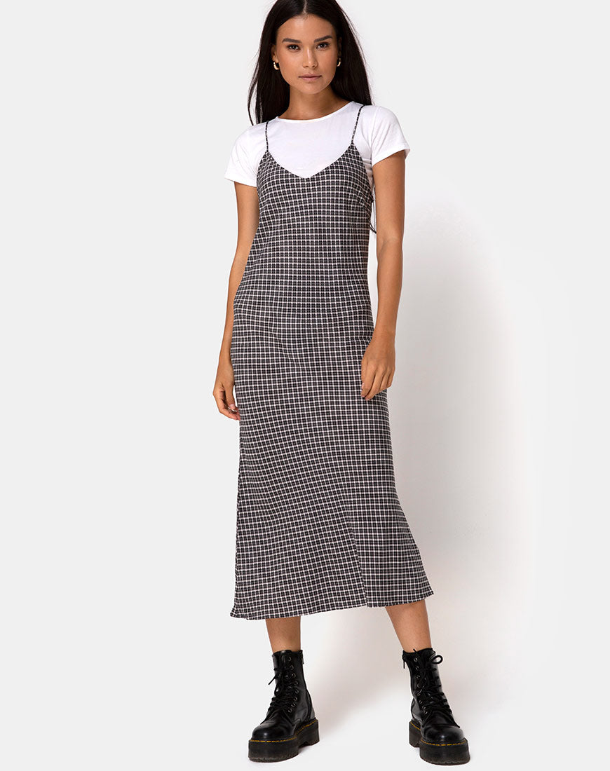 Immagine di Juvina Dress in Check It Out Nero