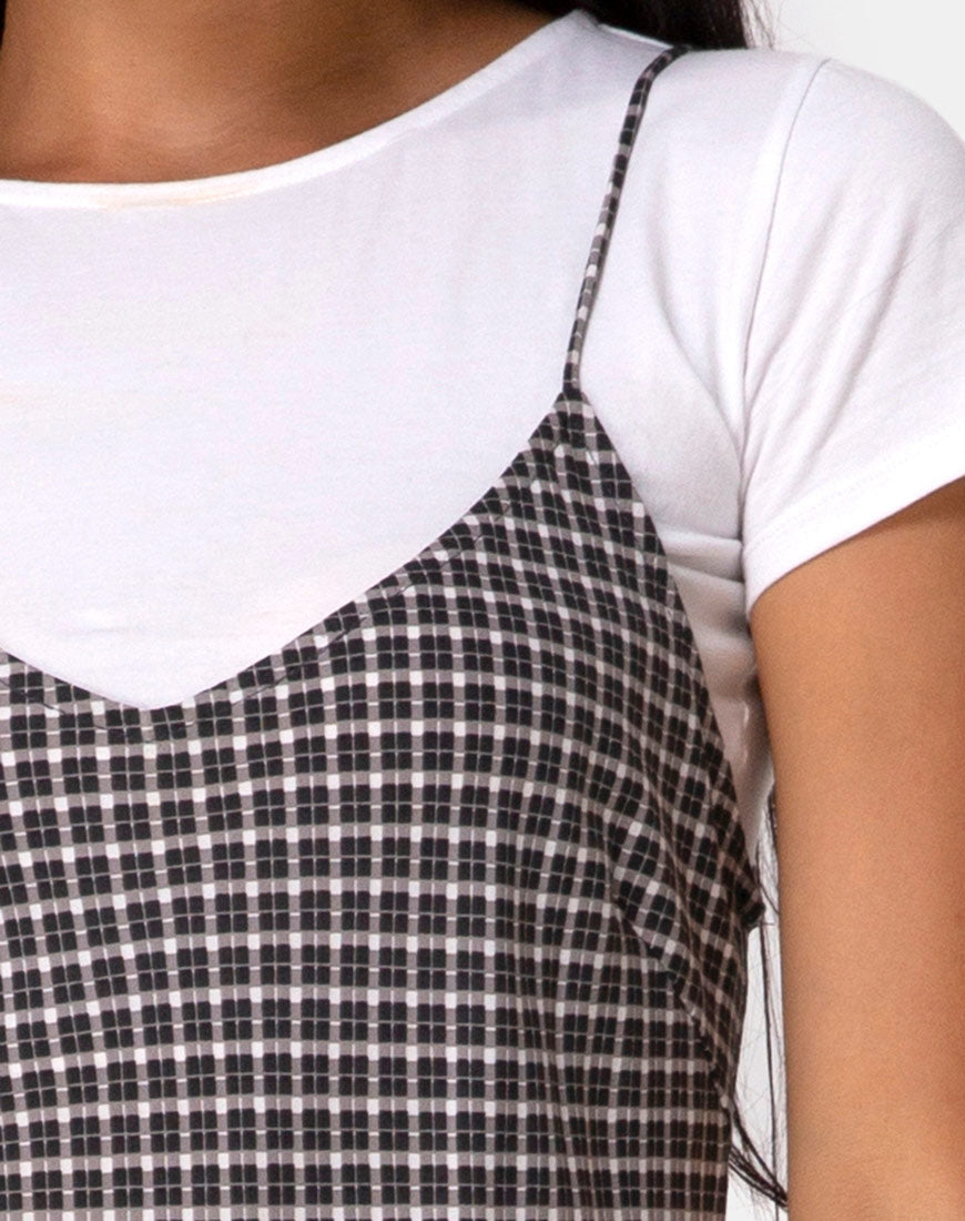Immagine di Juvina Dress in Check It Out Nero