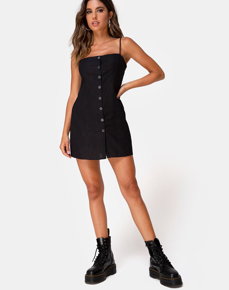 Immagine di Kaira Slip Dress in nero