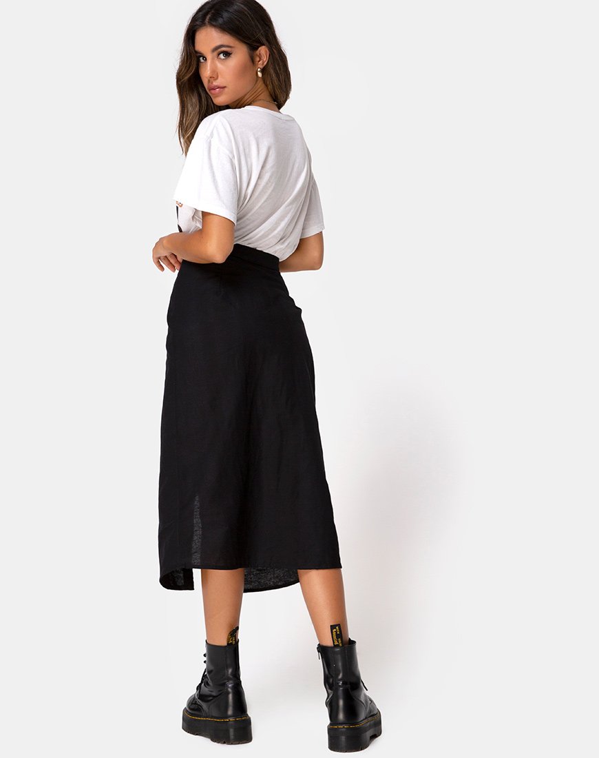 Kaisa - Gonna midi in nero