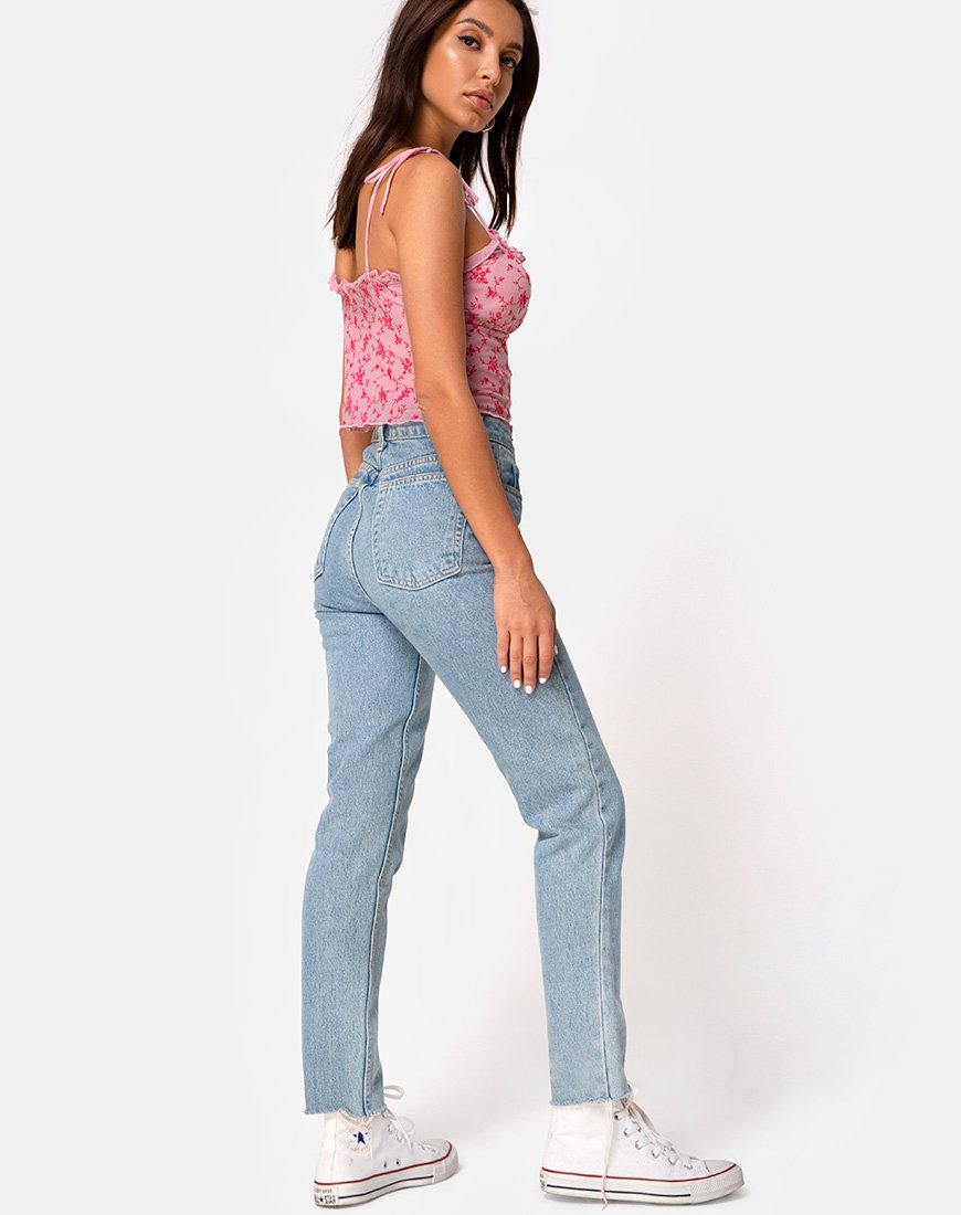 Immagine di Kalsi Top in Love Bloom Pink Flock
