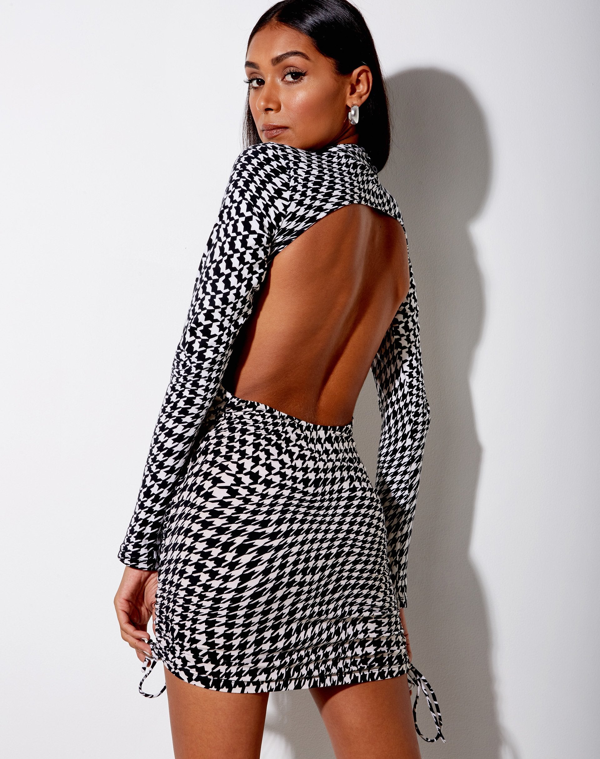 Immagine di Kamora Mini Abito in Wavey Dogtooth