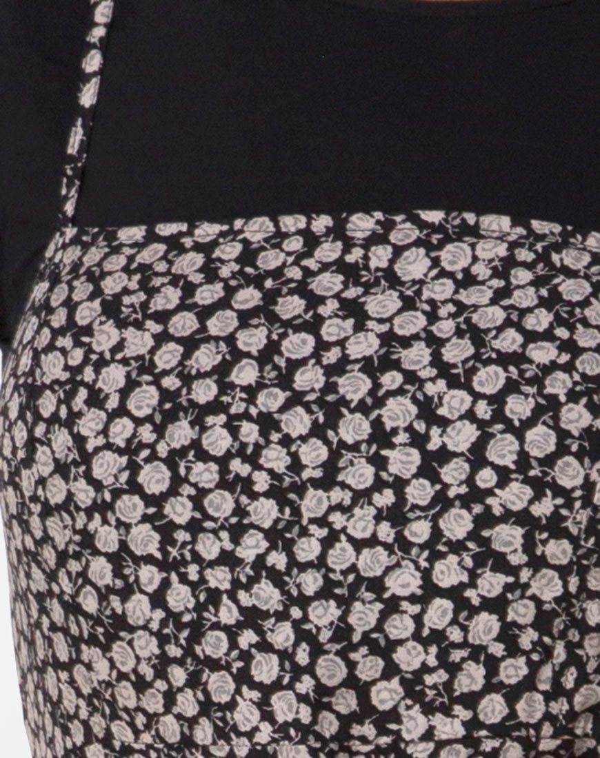Immagine di Kaoya Midi Dress in Ditsy Rose Nero