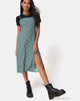 Immagine di Kaoya Midi Dress in Floral Bloom Verde