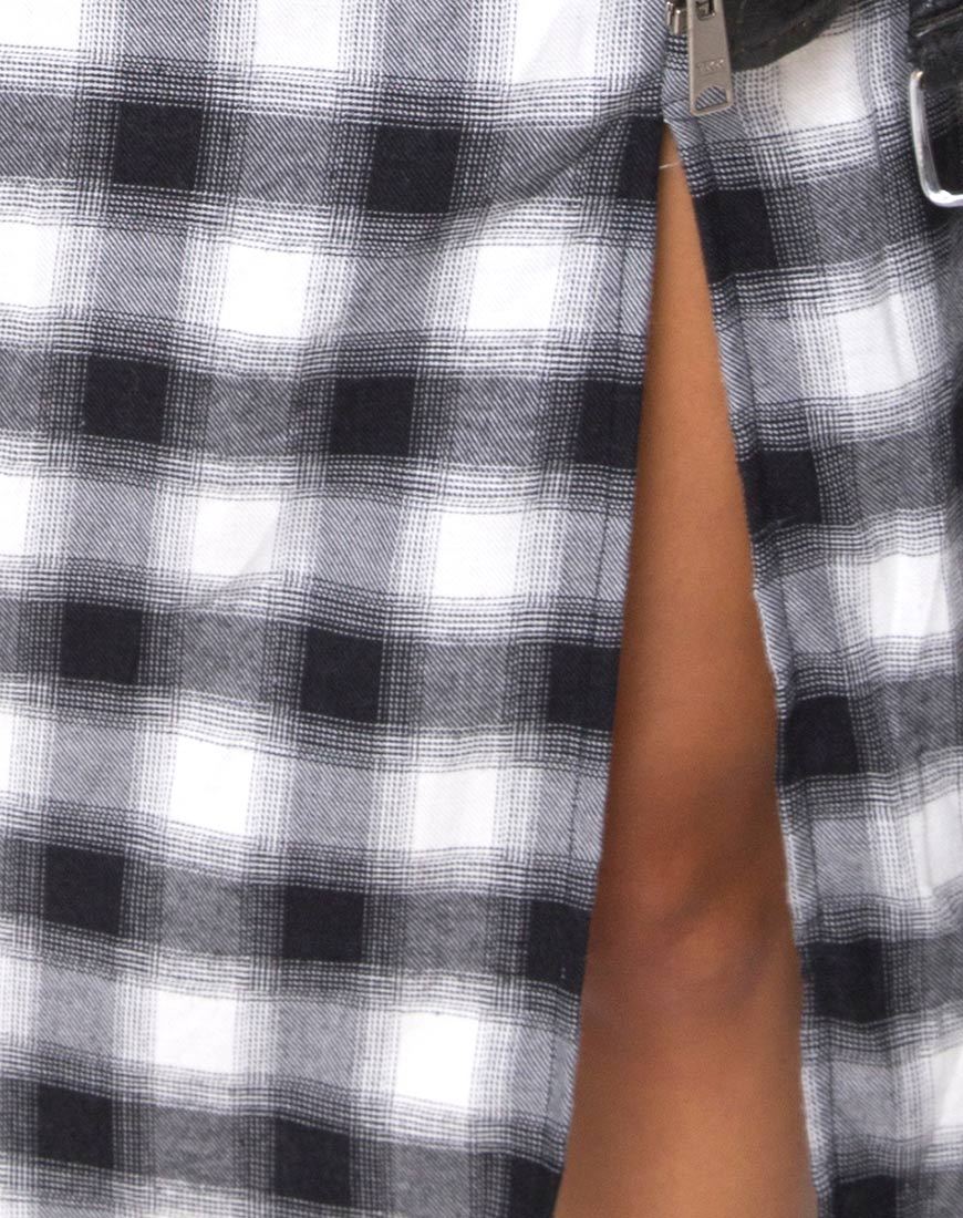 Immagine di Kaoya Abito in Plaid Nero Bianco