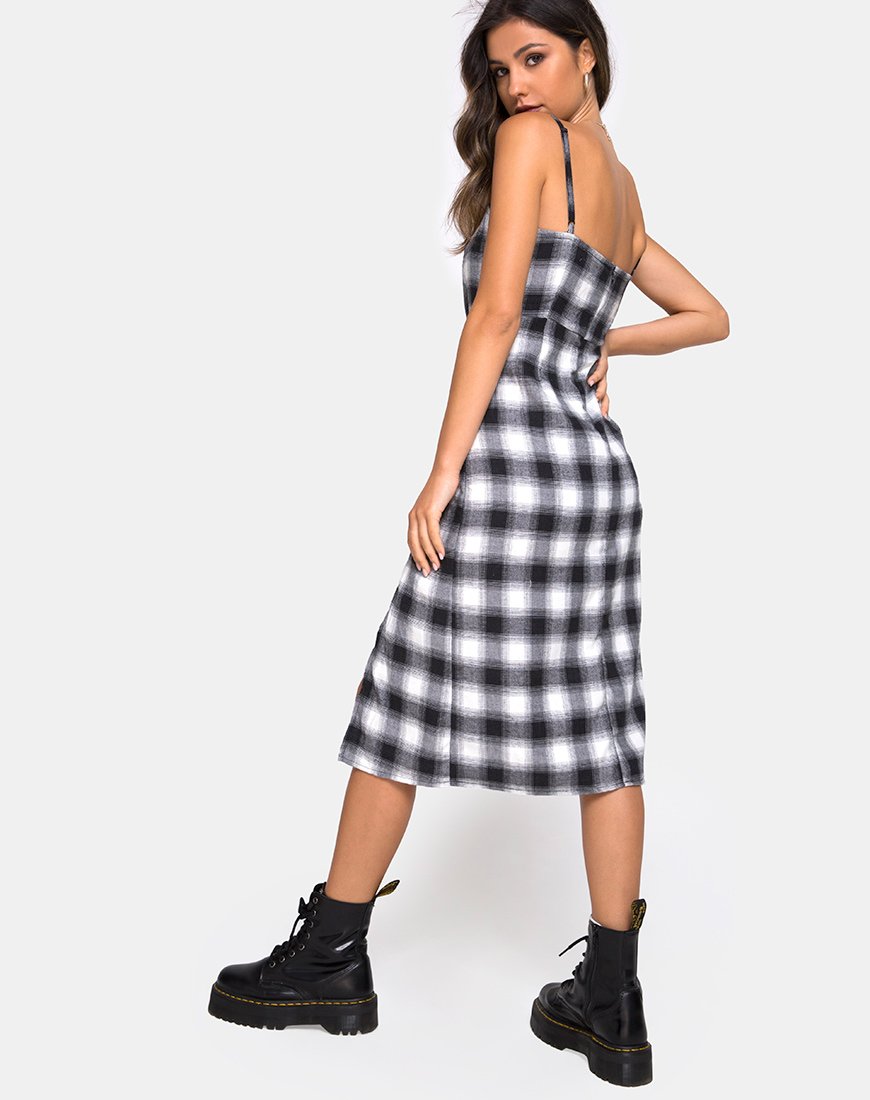 Immagine di Kaoya Abito in Plaid Nero Bianco