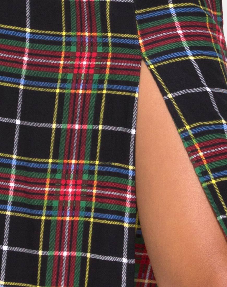 Immagine di Kaoya Abito in Plaid Rosso Verde Giallo Nero
