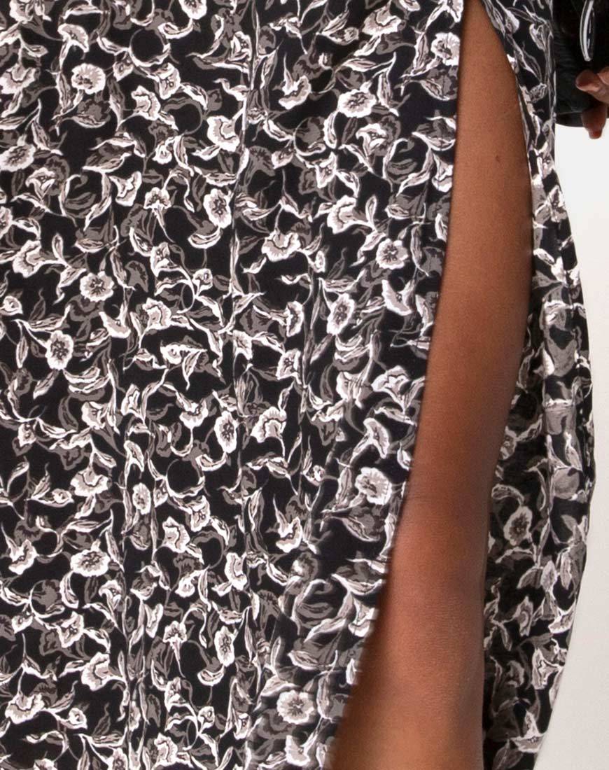 Immagine di Kaoya Midi Dress in Wild Tulip Nero