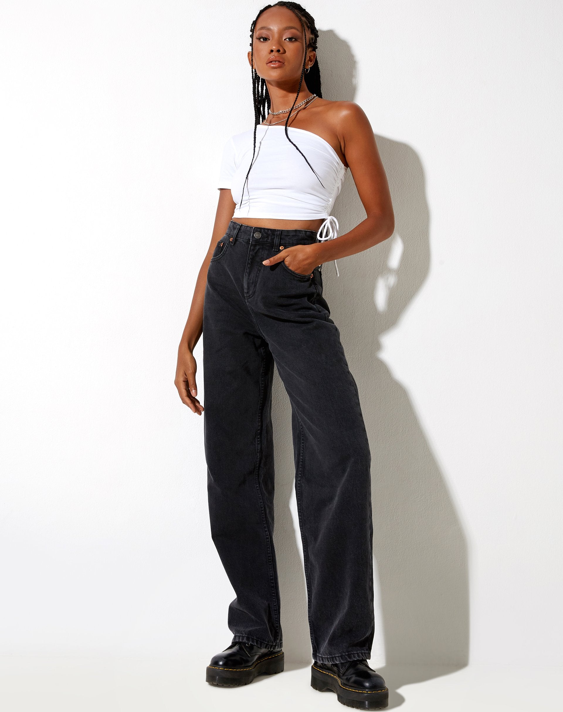 Immagine di Kara Crop Top in bianco