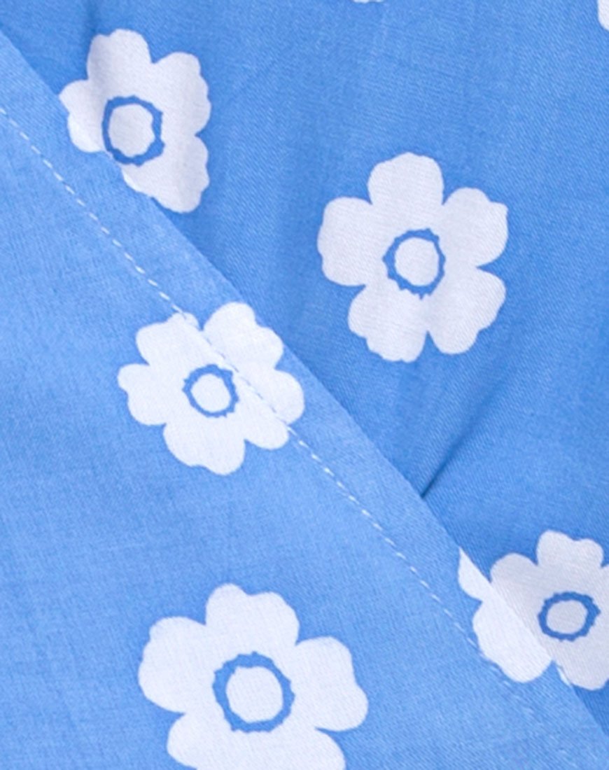 Immagine di Karill Dress in Daisy Stamp Sky Blue