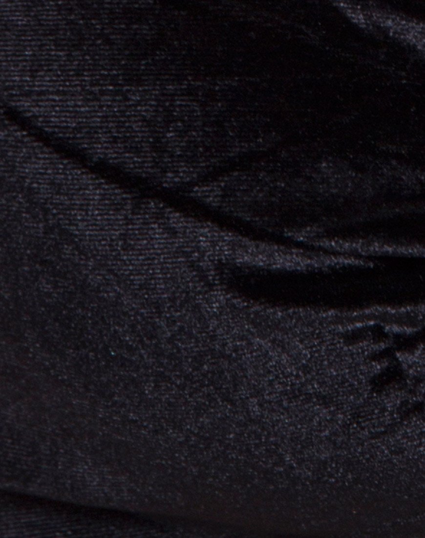 Immagine di Kasen Bralet in velluto nero