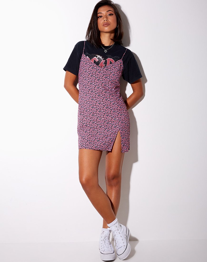 Immagine di Katya Mini Dress in Floral Fun Pink