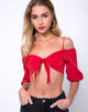 Immagine di Kavon Crop Top in rosso