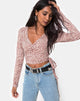 Immagine di Kayak Wrap Top in Safari Taupe