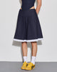 Immagine di Caralia Midi Skirt in Chambray Indigo