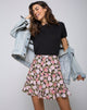 Immagine di Kaykay Mini Gonna in Fiore Floreale