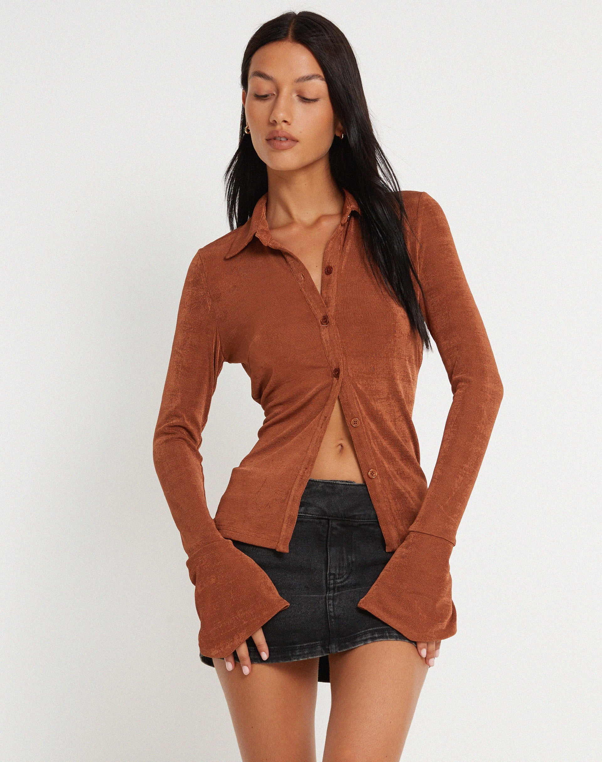 immagine della camicia Keani in bronzo