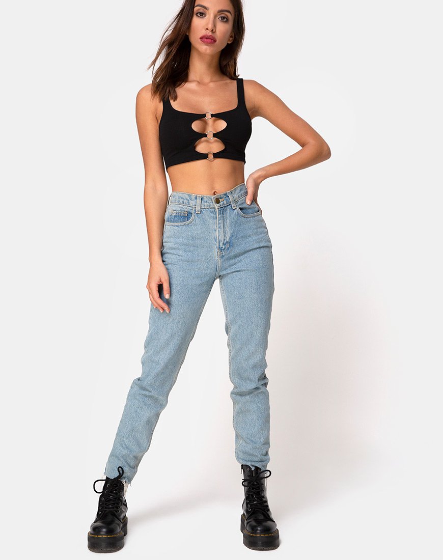 Immagine di Keddo Crop Top nero