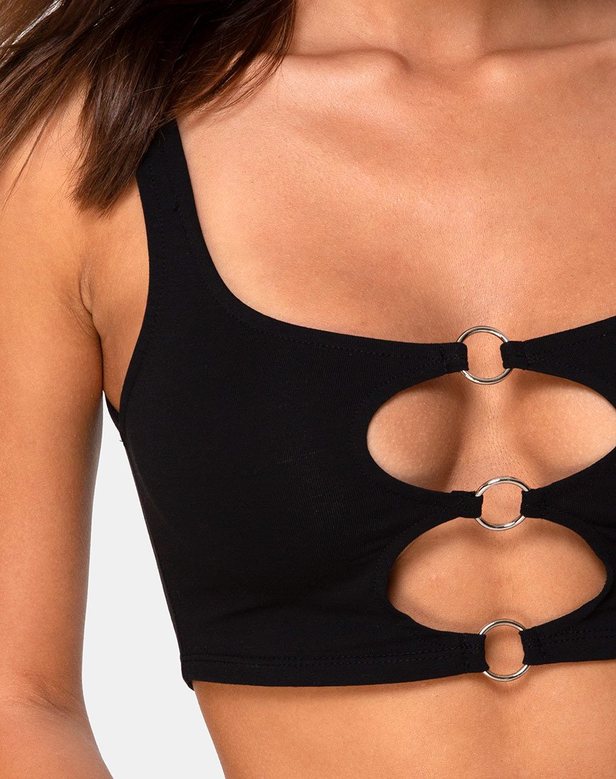 Immagine di Keddo Crop Top nero