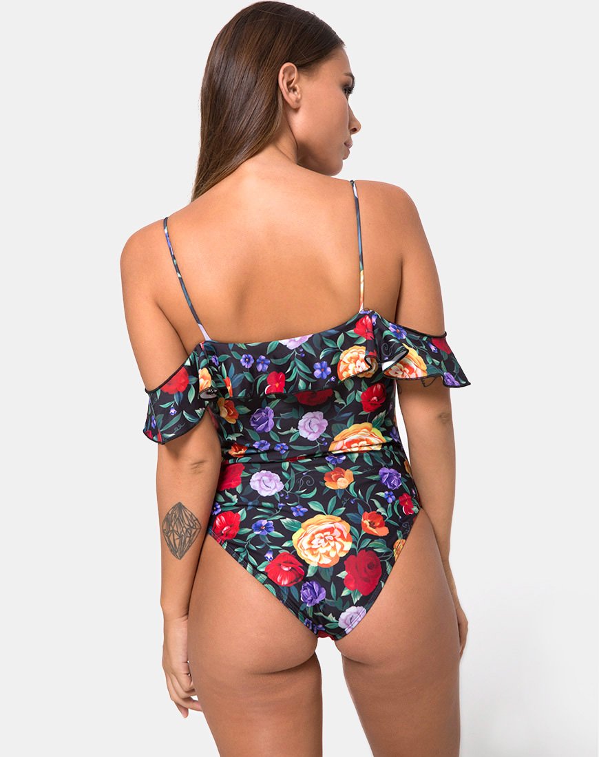 Costume da bagno Keenan in rosa senorita