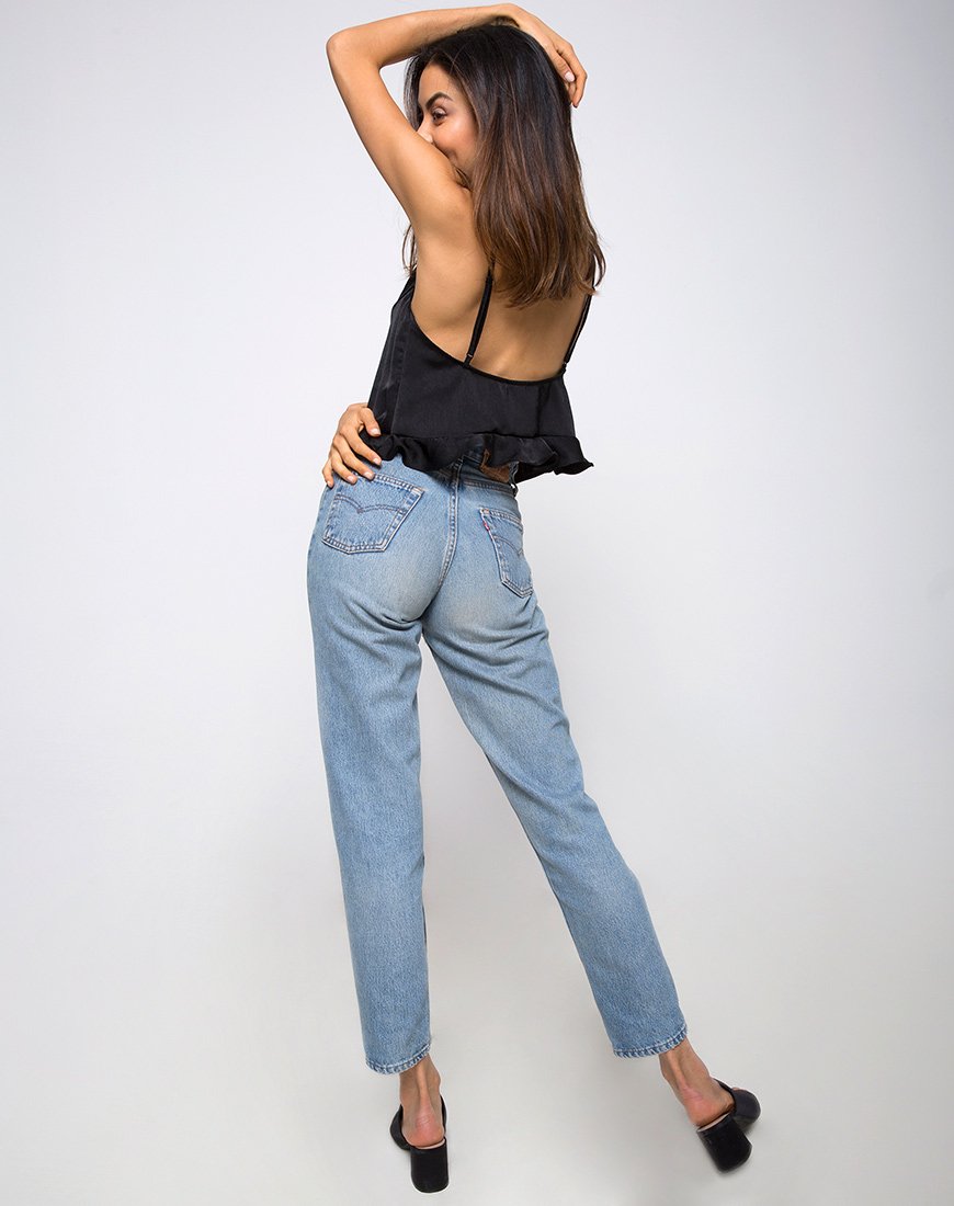 Immagine di Kelay Cami Top in Satin Nero