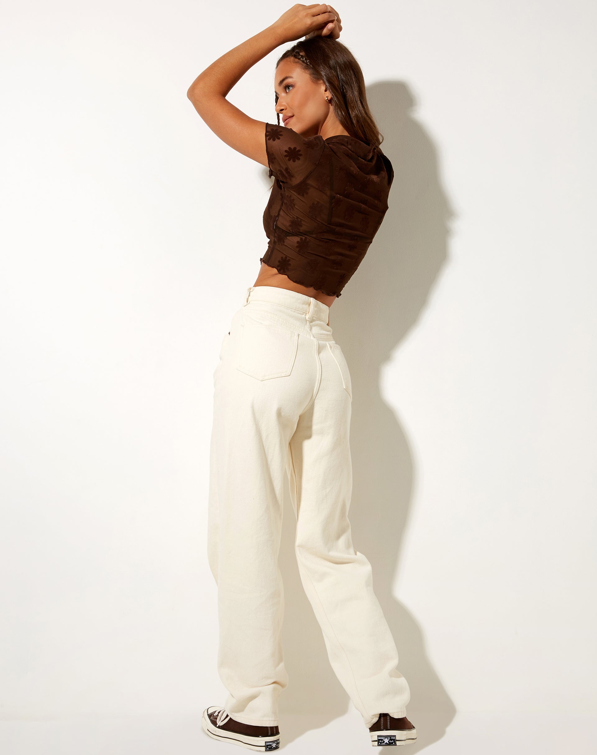 Immagine di Kella Shirt in Brown Flock Daisy