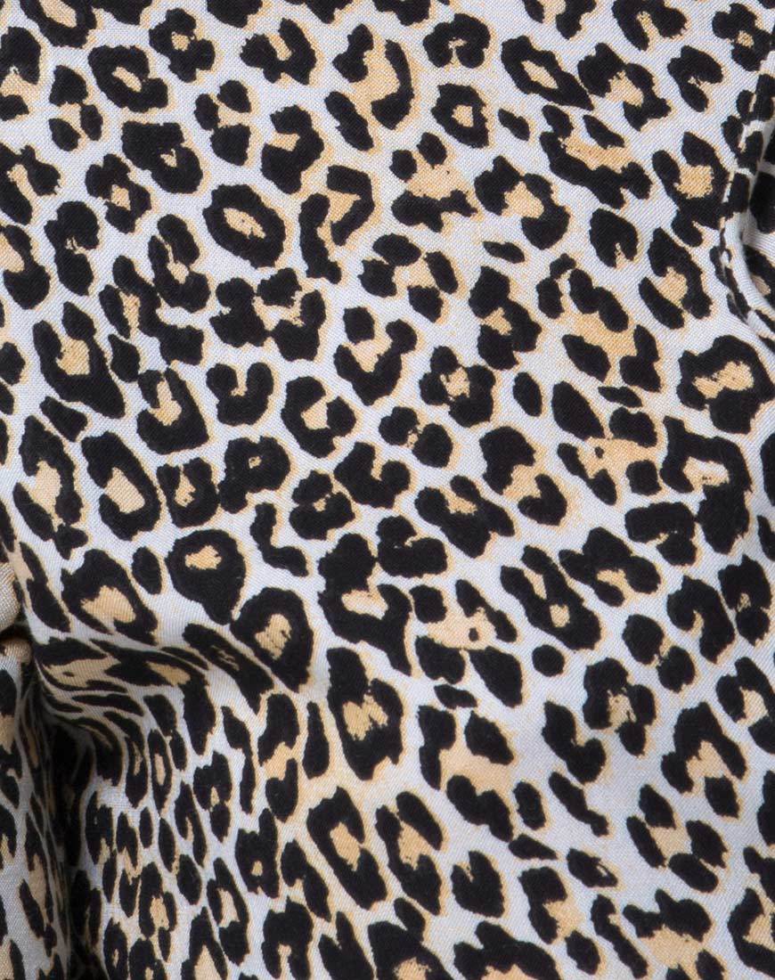 Immagine di Kepsibelle Skater Dress in Rar Leopard Brown