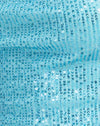 drappo paillettes blu