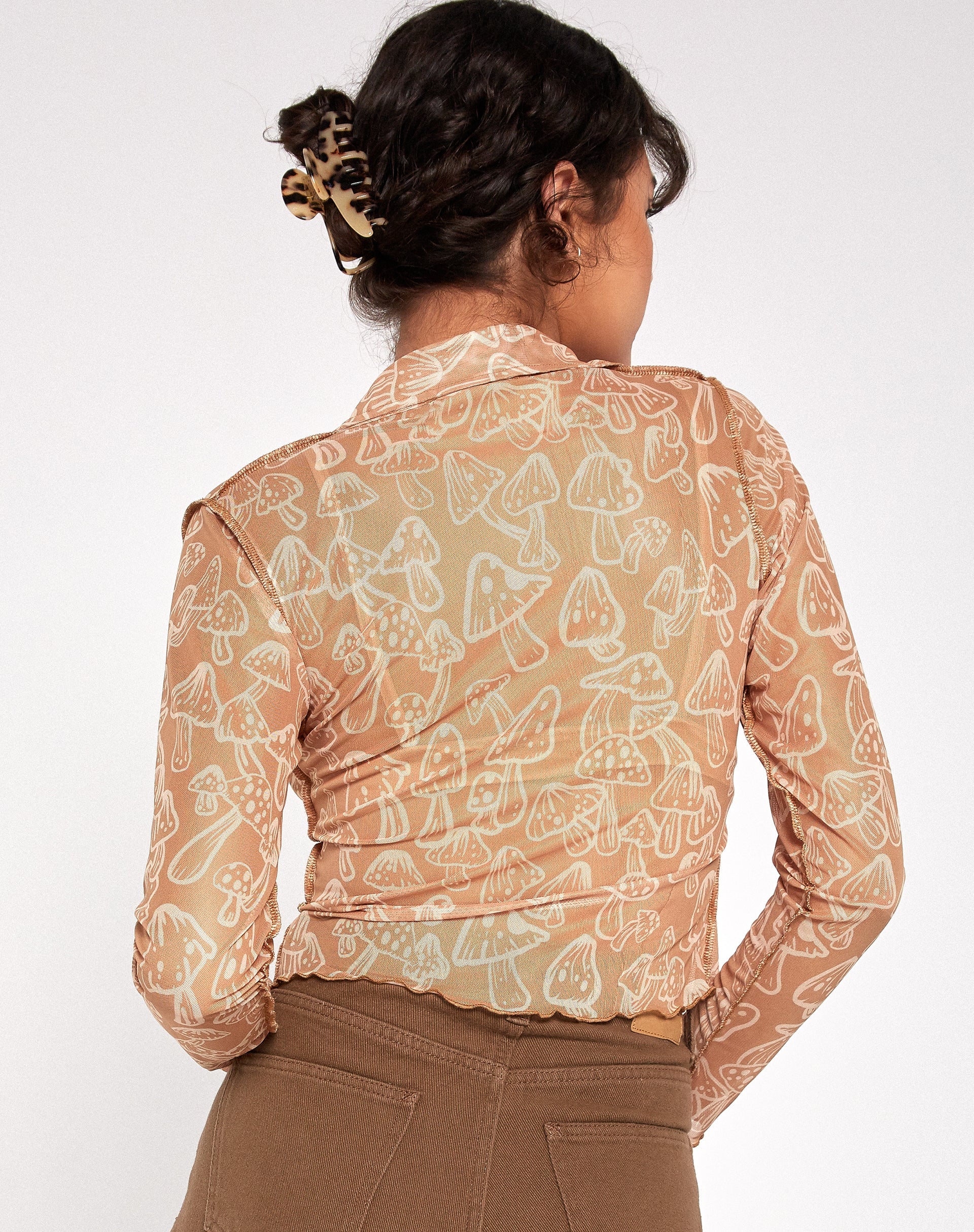 Immagine della camicia Keyla in Tan Mushroom