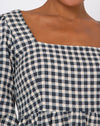 Crema Gingham
