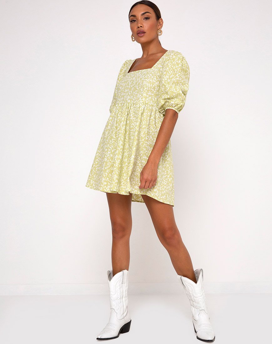 Immagine di Kezie Skater Dress in Botanic Mint Foam