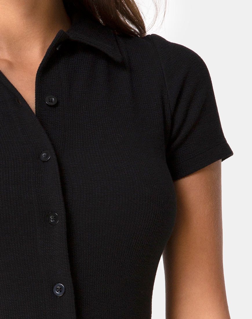 Immagine di Kia Dress in Black Rib