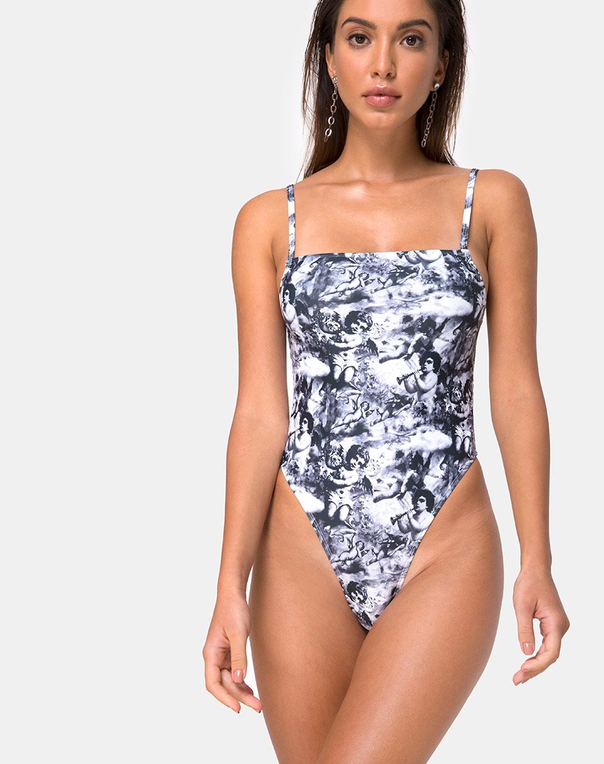 Immagine del costume da bagno Kiah in grigio cherubino