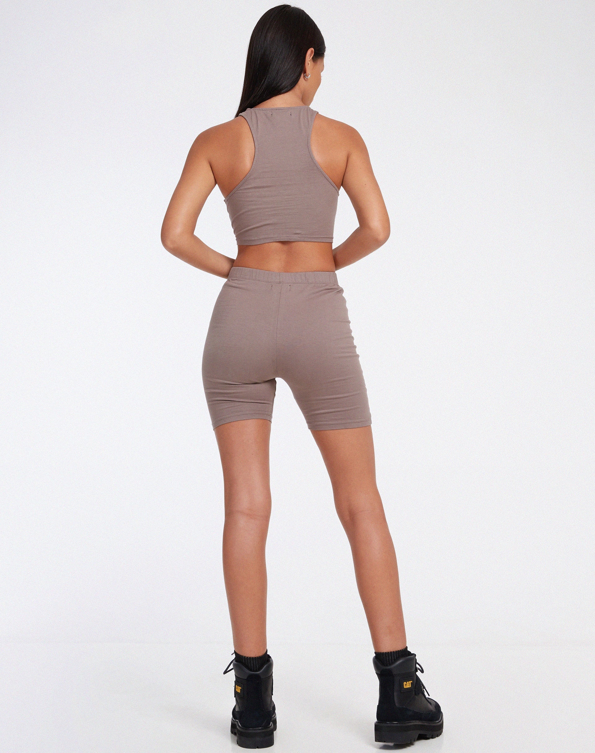 immagine di Kimaya Crop Top in Lycra Antler