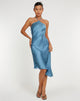 immagine di Kimora Midi Dress in raso ardesia