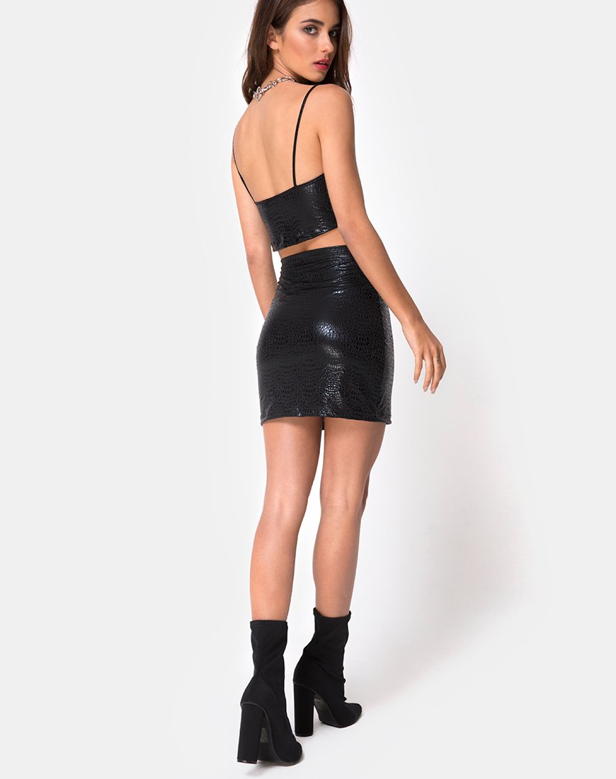 Immagine di Kindra Top in Snake Black