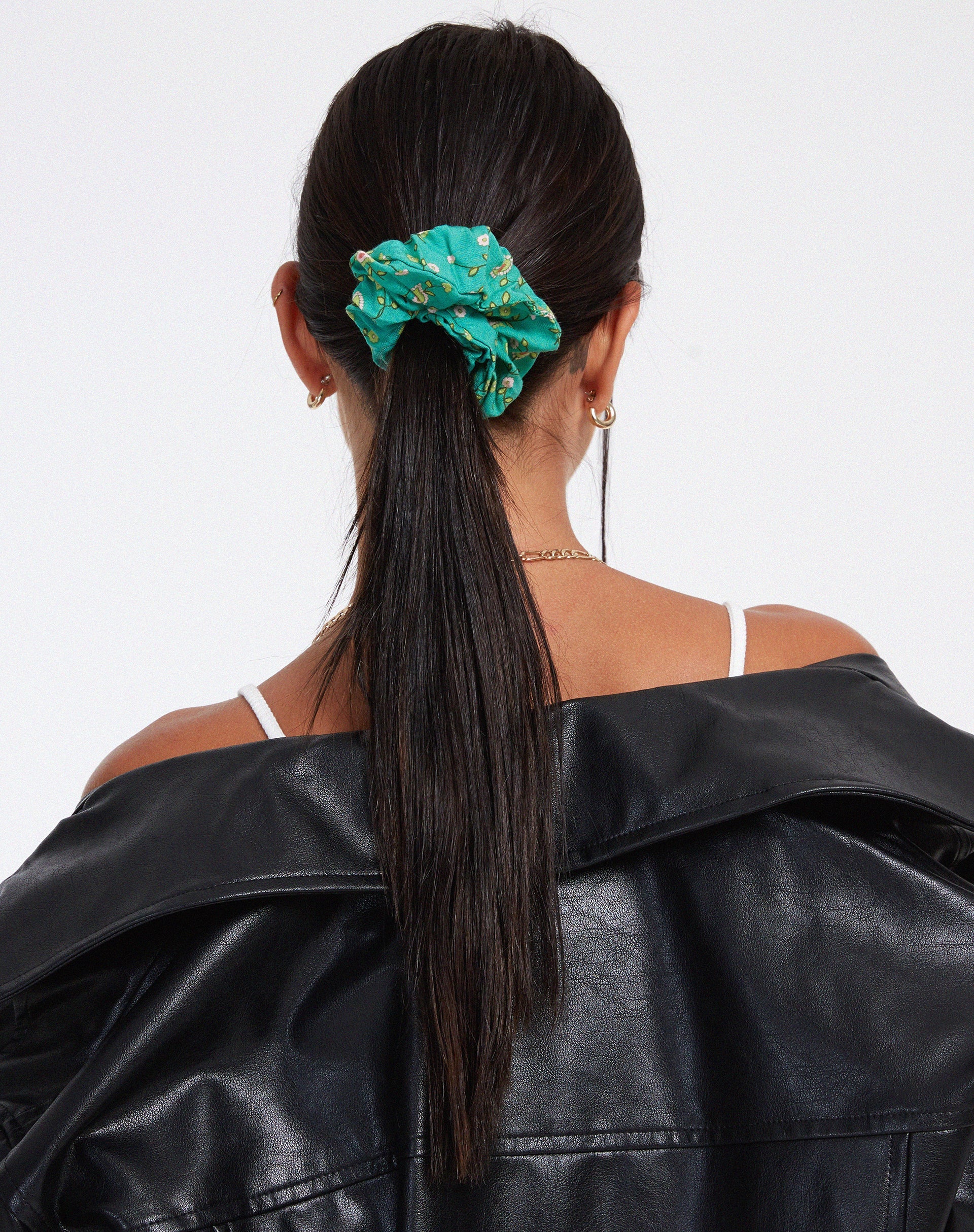 Immagine di Scrunchies in verde Paisley Fun